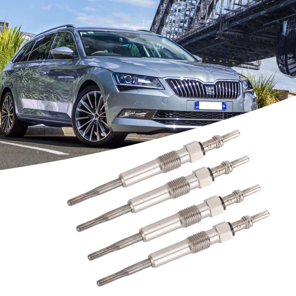 4-teiliges Glühkerzen-set N10591602 Für Dieselheizung, Passend Für Audi / Chrysler / Skoda