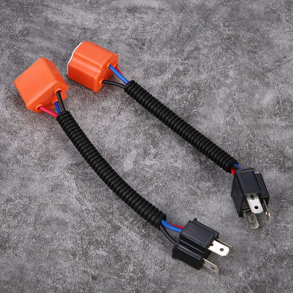 H4 9003 Hb2 Keramikstecker, Weiblicher Steckeradapter, Kabelbaumverlängerung, 2 Stück, Anschlussbuchsen Für Autoscheinwerfer.
