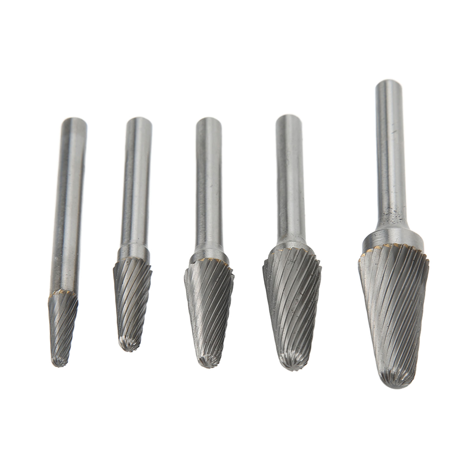 Satz Vollhartmetall-einzahnfräser, 6 Mm Schaft, Für Metall- Und Holzbearbeitung Sowie Oberflächenreinigung