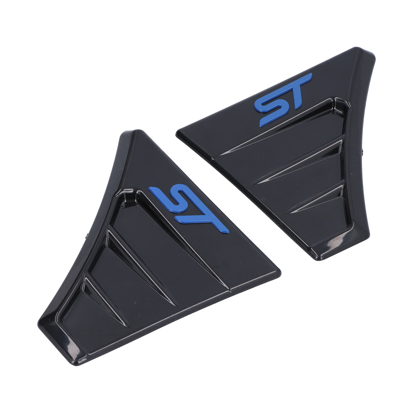 Paar Abs-seitenlüftungsschlitze Hinten Für Ford Focus Mk2, St-ausführung, Viertelwand-lüftungsschlitze, 2-teiliges Set, Schwarz, Kompatibel Mit Schrägheckmodellen