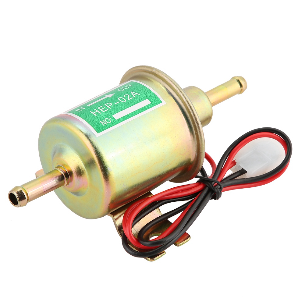 12-v-niederdruck-elektrokraftstoffpumpe Hep-02a, Für Benzin Und Diesel, Inklusive Montagesatz