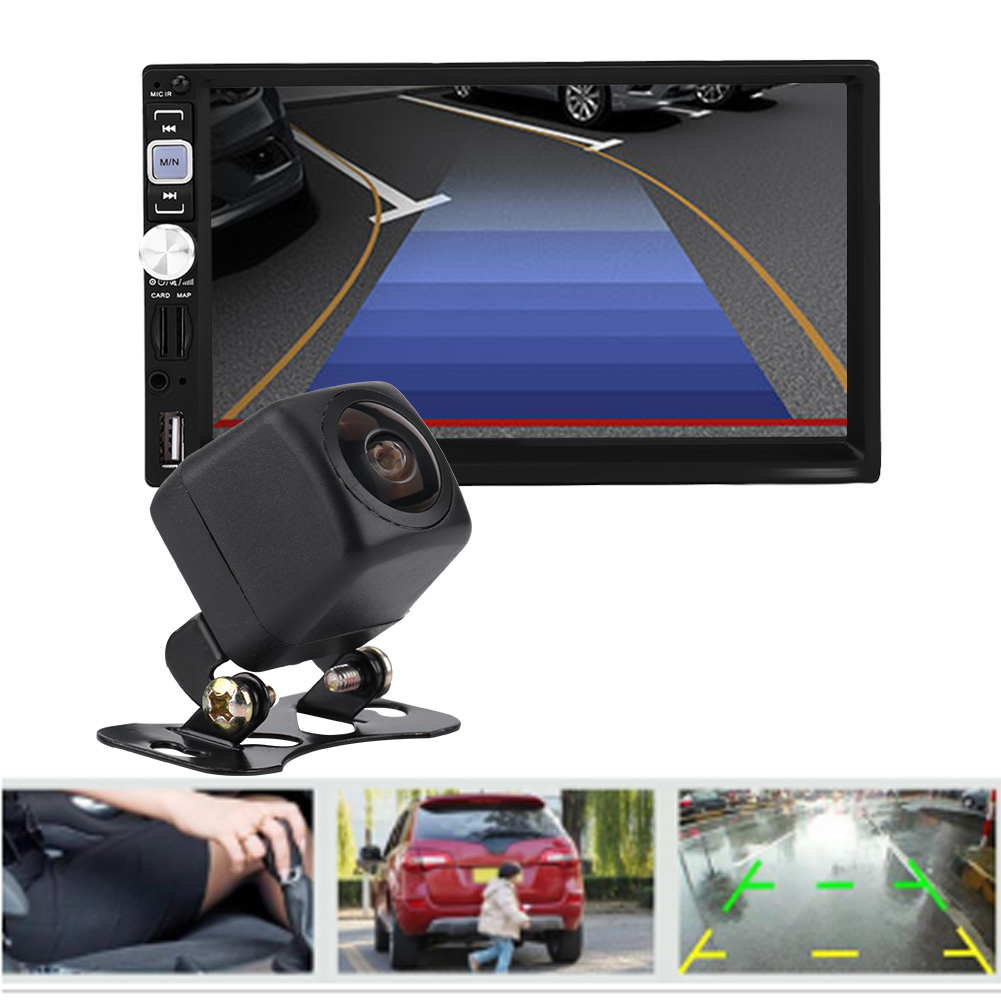 Hd-nachtsicht-weitwinkel-170°-fisheye-wasserdichte Auto-rückfahrkamera, Rückfahrkamera