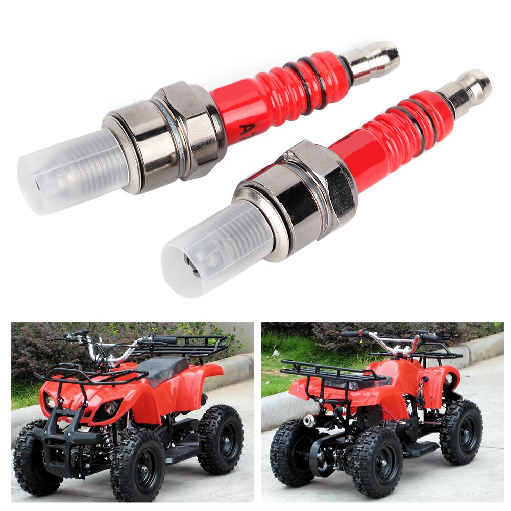 2 Stück Zündkerzen A7tc A7tjc 3-elektroden-zündkerzen Passend Für Roller, Atvs Und Quads Gy6 50cc 125cc