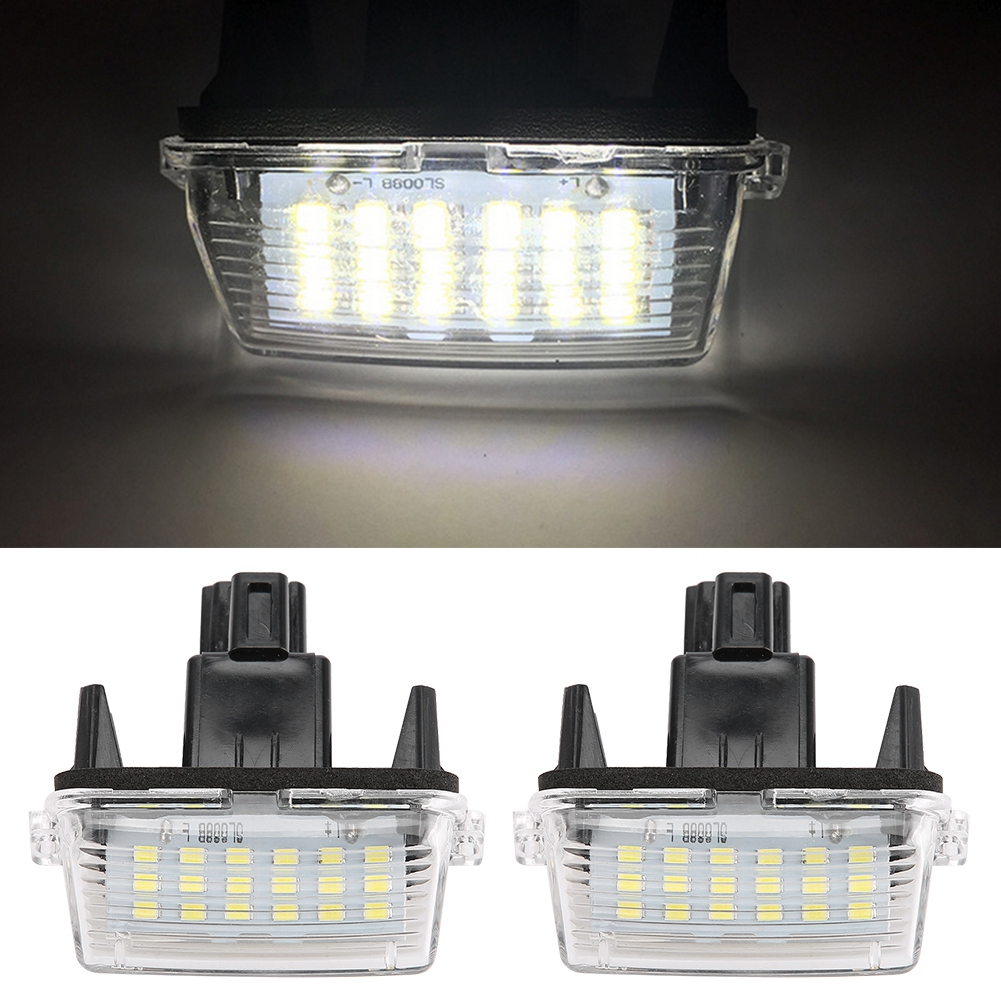 Led-kennzeichenbeleuchtung Für Toyota Corolla 2014, 2-teiliges Set, Kaltweiß, Wasserdichtes Auto-set, Direkter Optischer Ersatz