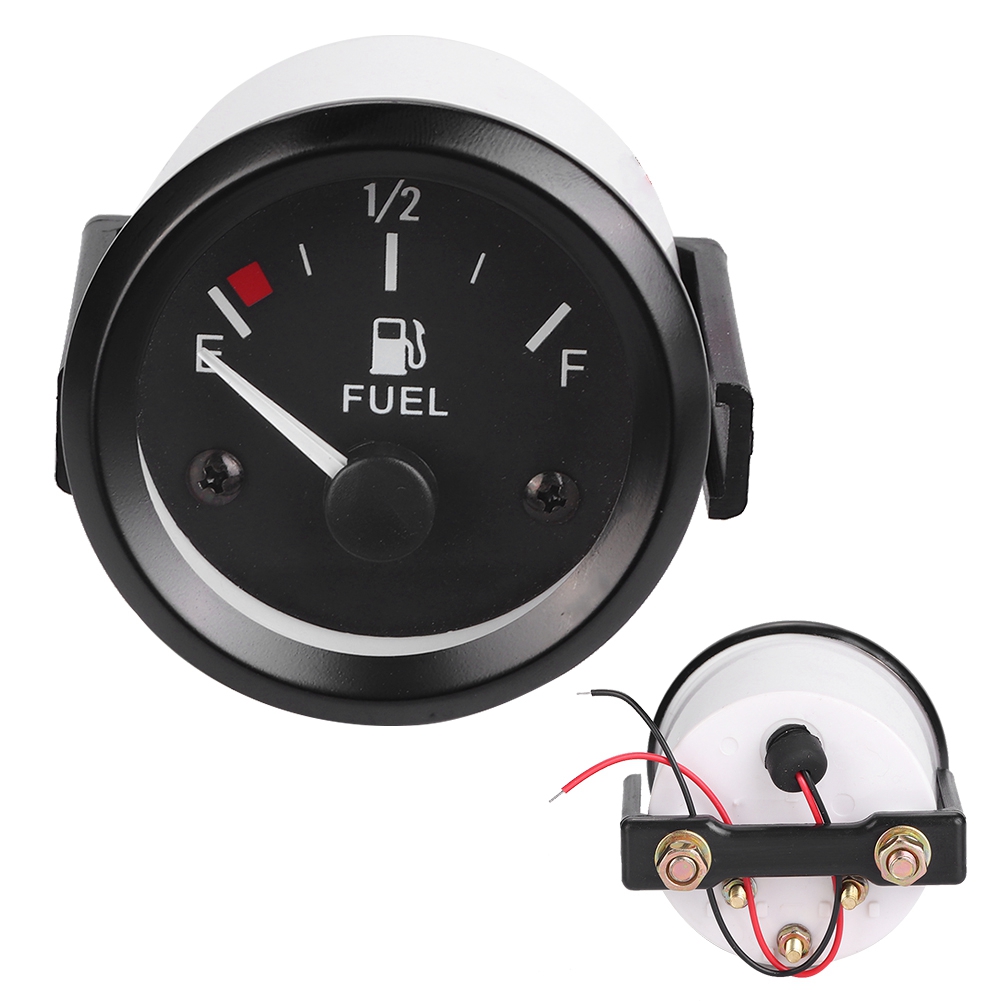 52-mm-kraftstoffstandanzeige (2 Zoll) Mit E-1/2-f-sensor, Zeigeranzeige Für Pkw, Benzintankzähler, Komplettset