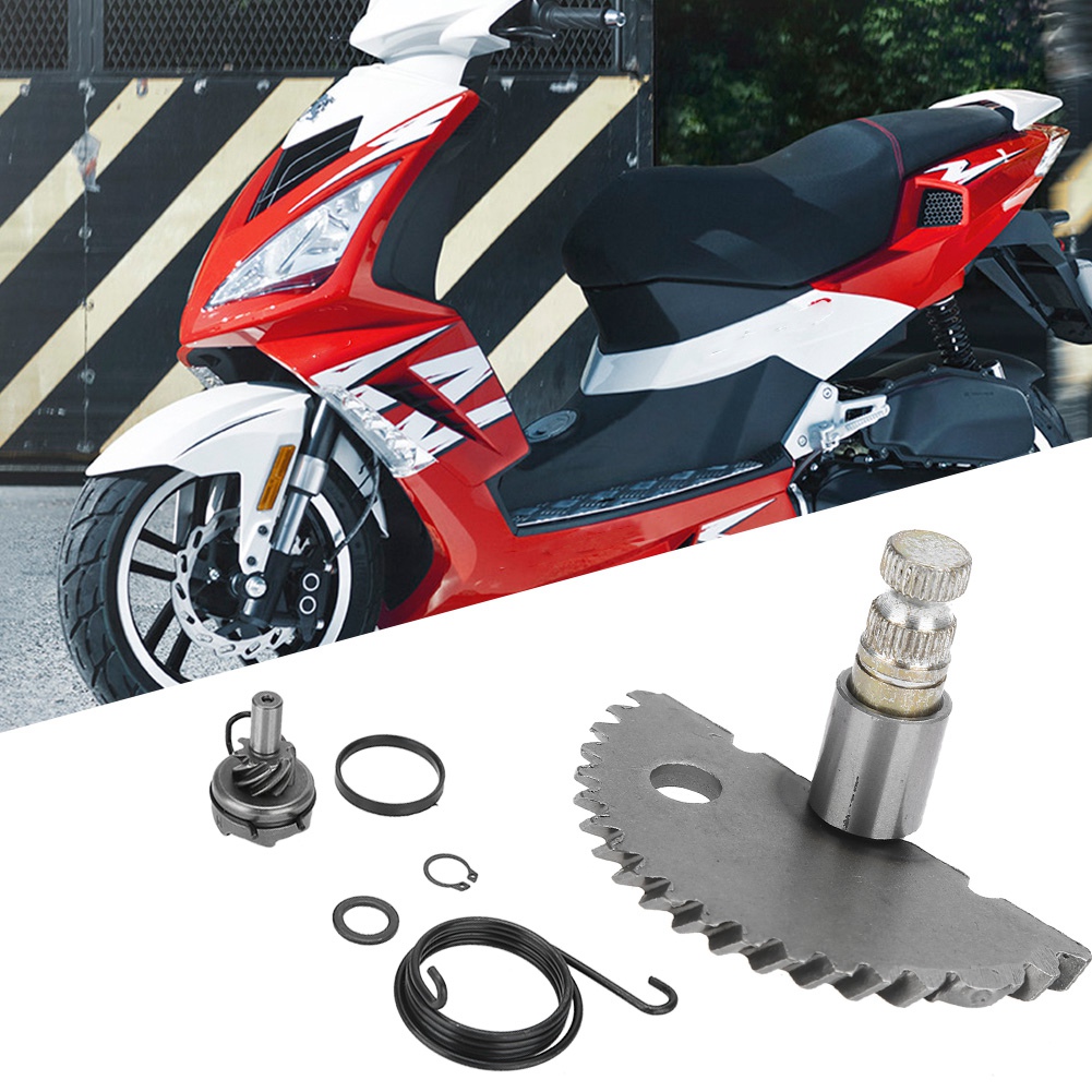 Komplette Kickstarterwelle Aus Aluminium Mit Zwischenrad Für Gy6 50cc 80cc Roller 139qmb, Robustes Starterset Für Mopeds