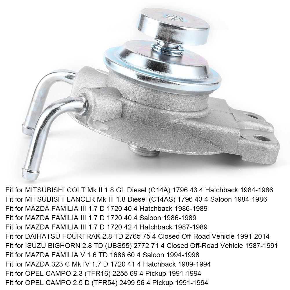 Kraftstoffförderpumpe Mit Öl-wasser-abscheider Mb554950, Passend Für Mitsubishi Colt