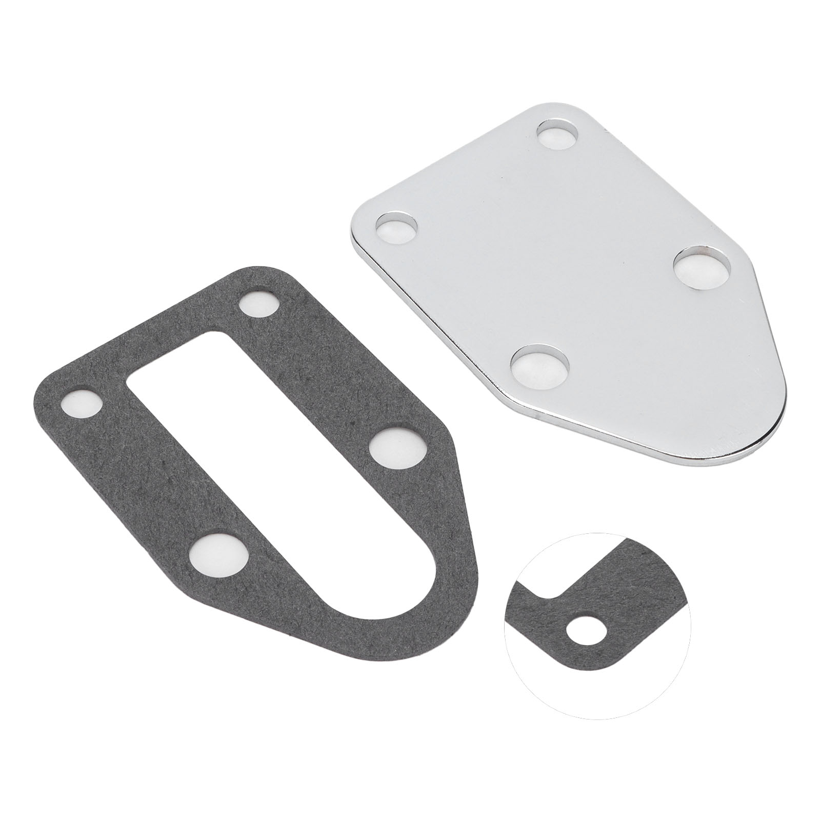 Blindplatte Für Kraftstoffpumpe Ohne Löcher, Edelstahl, Ersatzteil Für Chevy Small Block V8 Motoren 1955-2000