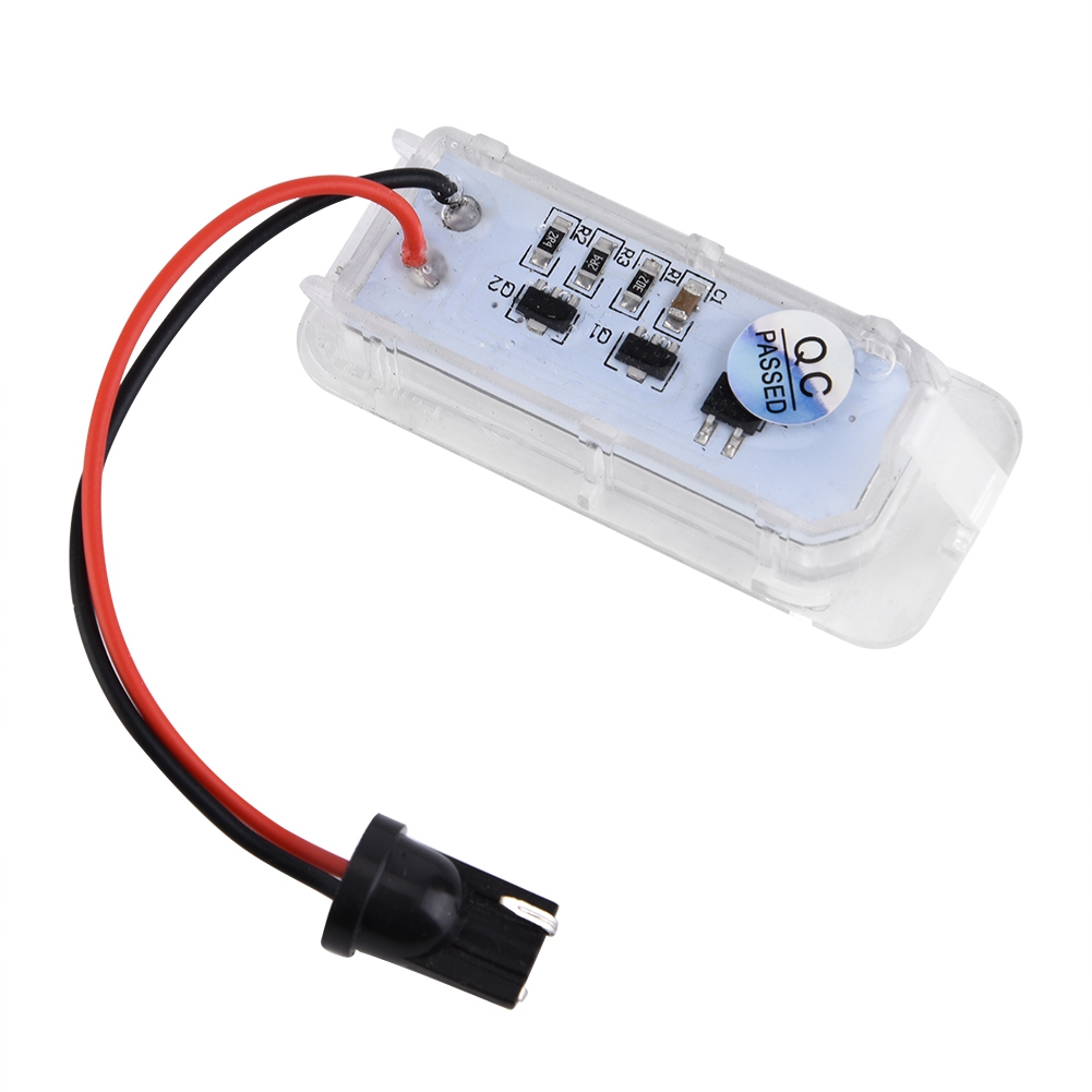 2-teilige Led-kennzeichenbeleuchtung Aus Abs Für Ford Focus Mk2 Schrägheck Facelift 2008-2010, Weißes Licht