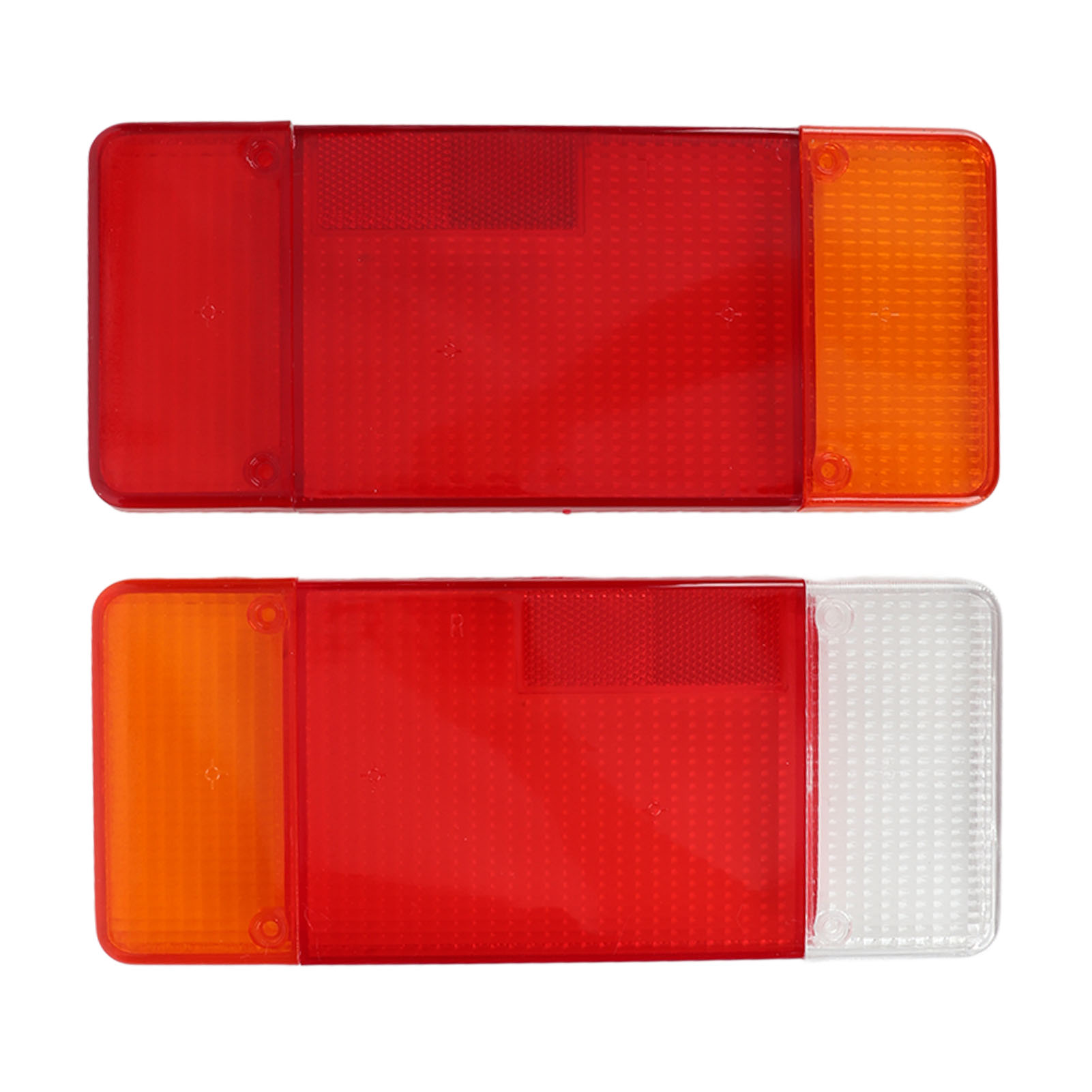 Paar Lkw-rückleuchten, Gehäuseabdeckung, Rot, Orange, Weiß, Ersatz Für Iveco Eurocargo Daily