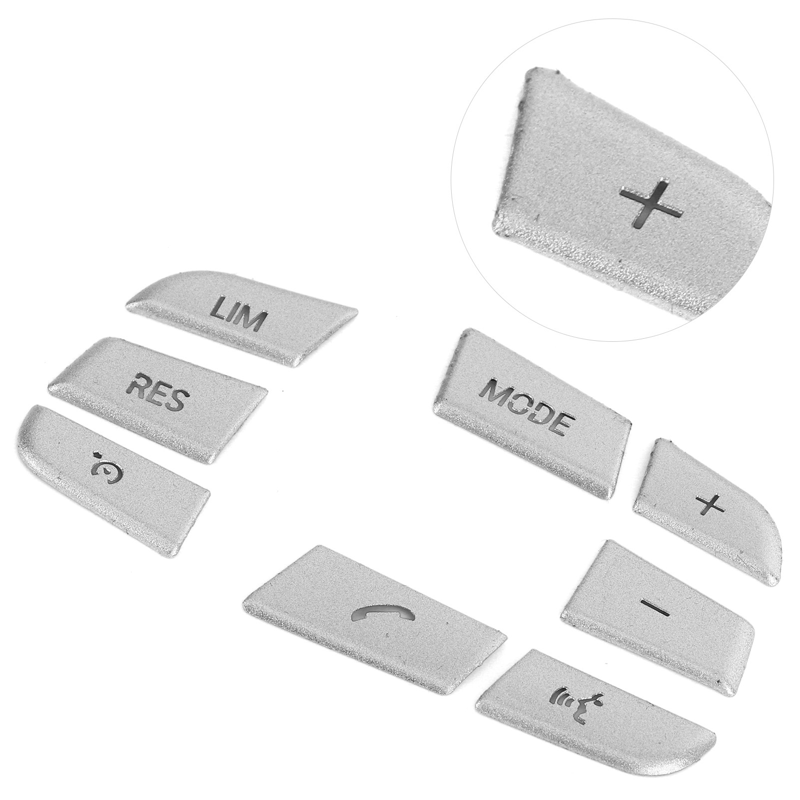 8 Lenkradzierleisten Aus Aluminiumlegierung, Dekorative Aufkleber, Kompatibel Mit Bmw 1er/2er/3er/4er/5er/7er Reihe, X1, X3, X5, F10, F20