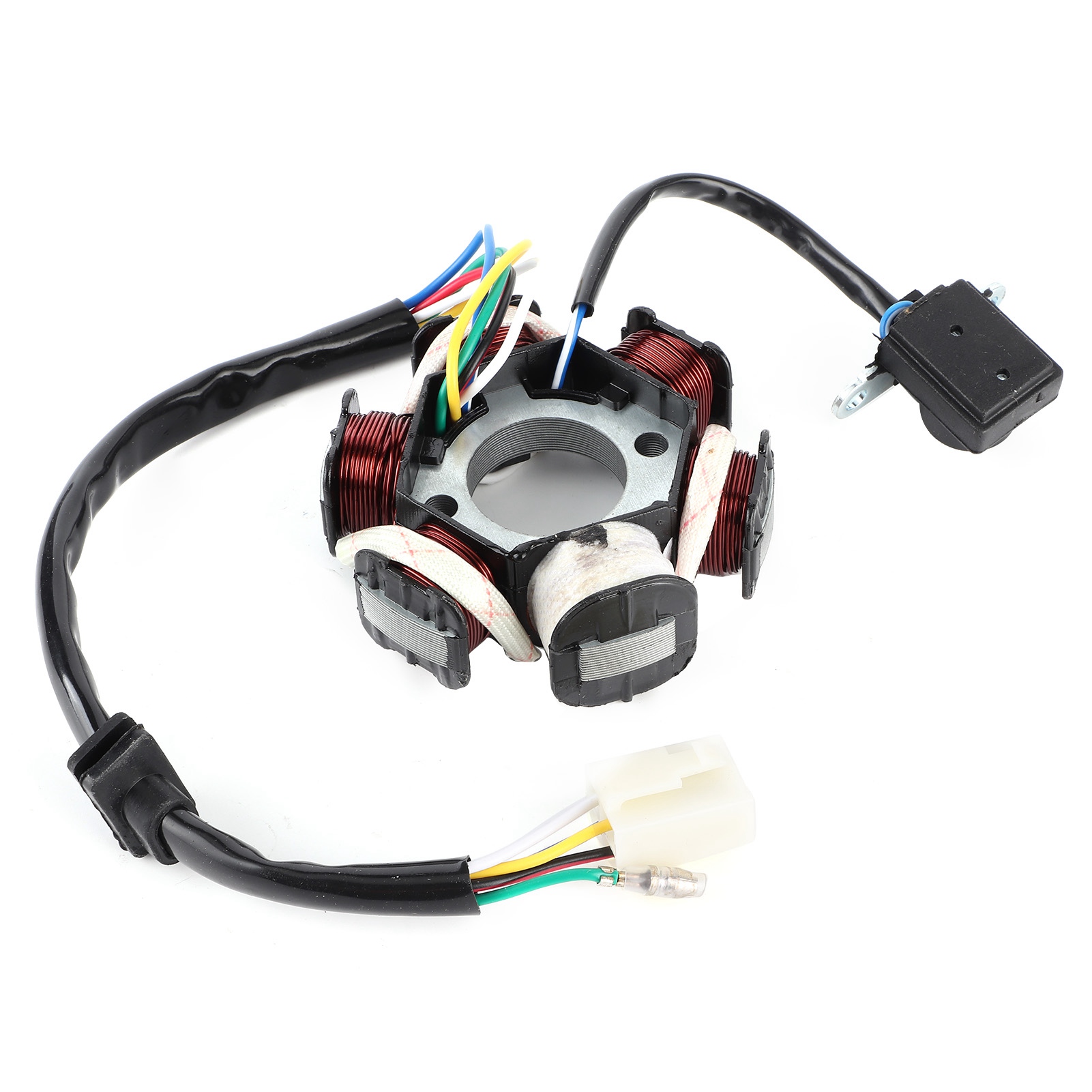 Gy6 C110‐6 Magneto-statorspule Ersatzteile Zubehör Für Dirtbikes (einzeln Gelb Ac)