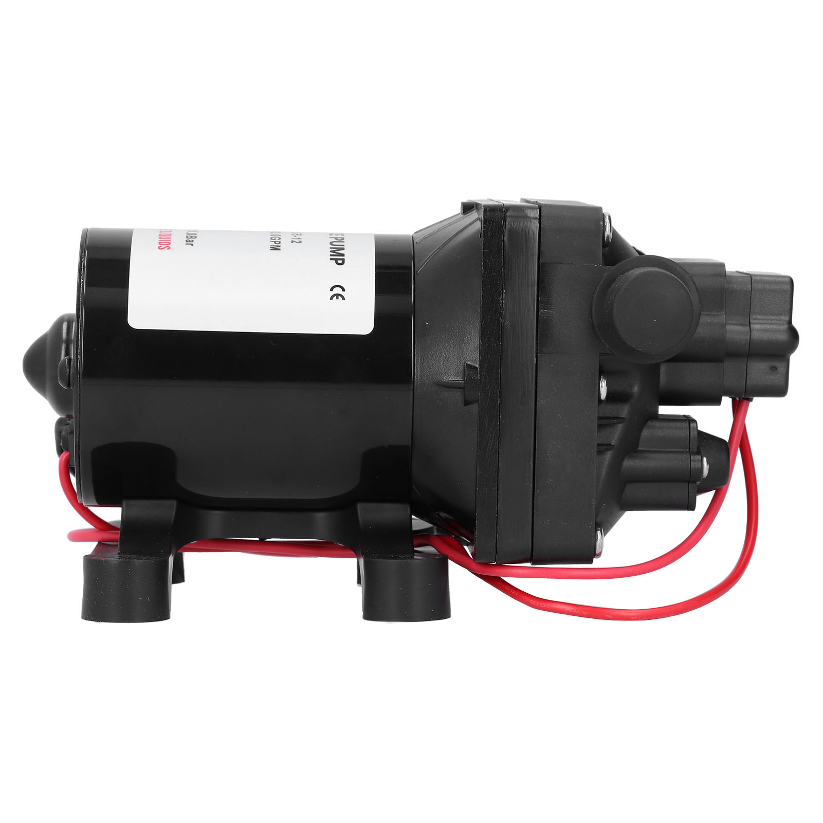 12v 42-serie Hochdruck-membranpumpe, 3,0 Gpm 55 Psi, Für Boote, Wohnmobile, Tragbare Toiletten, Straßenreinigung, Mobile Autowaschanlagen Und Fußböden.