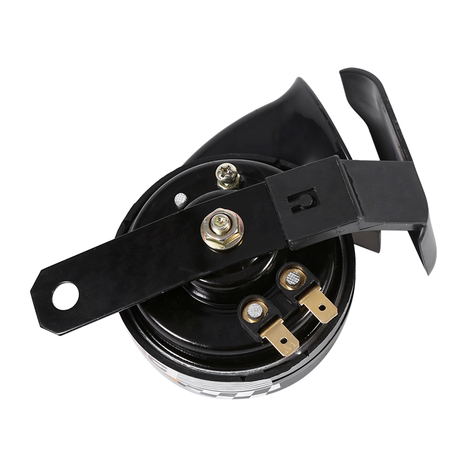 Universelle 12v 510hz Miniatur-motorradhupe, Leistungsstarke Elektronische Hupe, Wasserdichte Signalhupe, Zubehör Für Zweiräder, Kompakter Lautsprecher