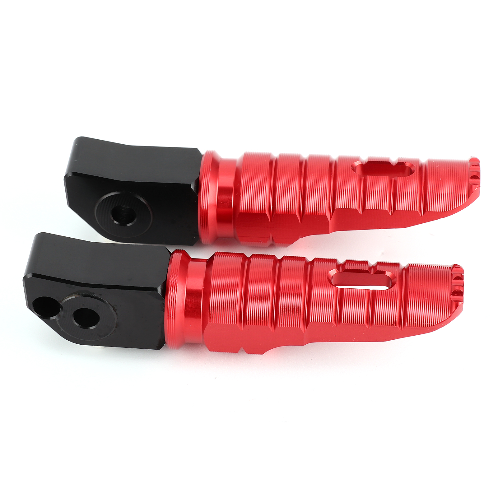 Verbreiterte Hintere Motorradfußrasten, Bedienelement Für Honda Cb125r, Cb250r, Cb300r Und Cbr250rr, Rot, Vergrößerte Basis