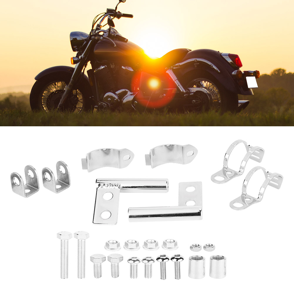 Universelles Motorradbeleuchtungsset, Stangenhalterung Für Nebelscheinwerfer Und Blinker, Individuelle Anpassung, Robust Und Verstellbar