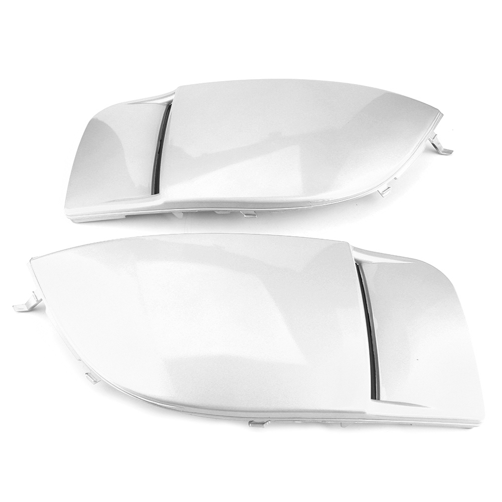 Paar Nebelscheinwerferblenden/-abdeckungen Passend Für Subaru Impreza Sti Wrx 04-05, Weiß