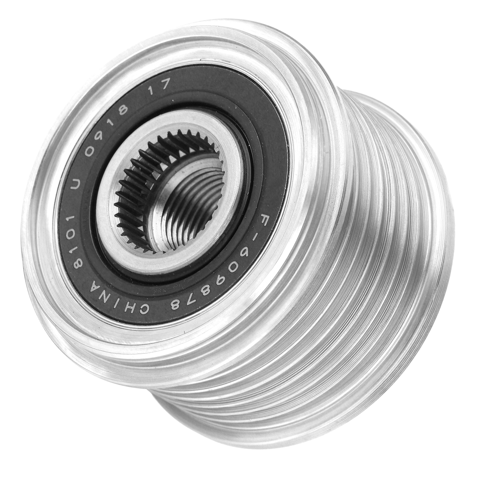 Lichtmaschinenriemenscheibe F-609878, Gusseisen, Motorkomponente Kompatibel Mit Nissan Tiida