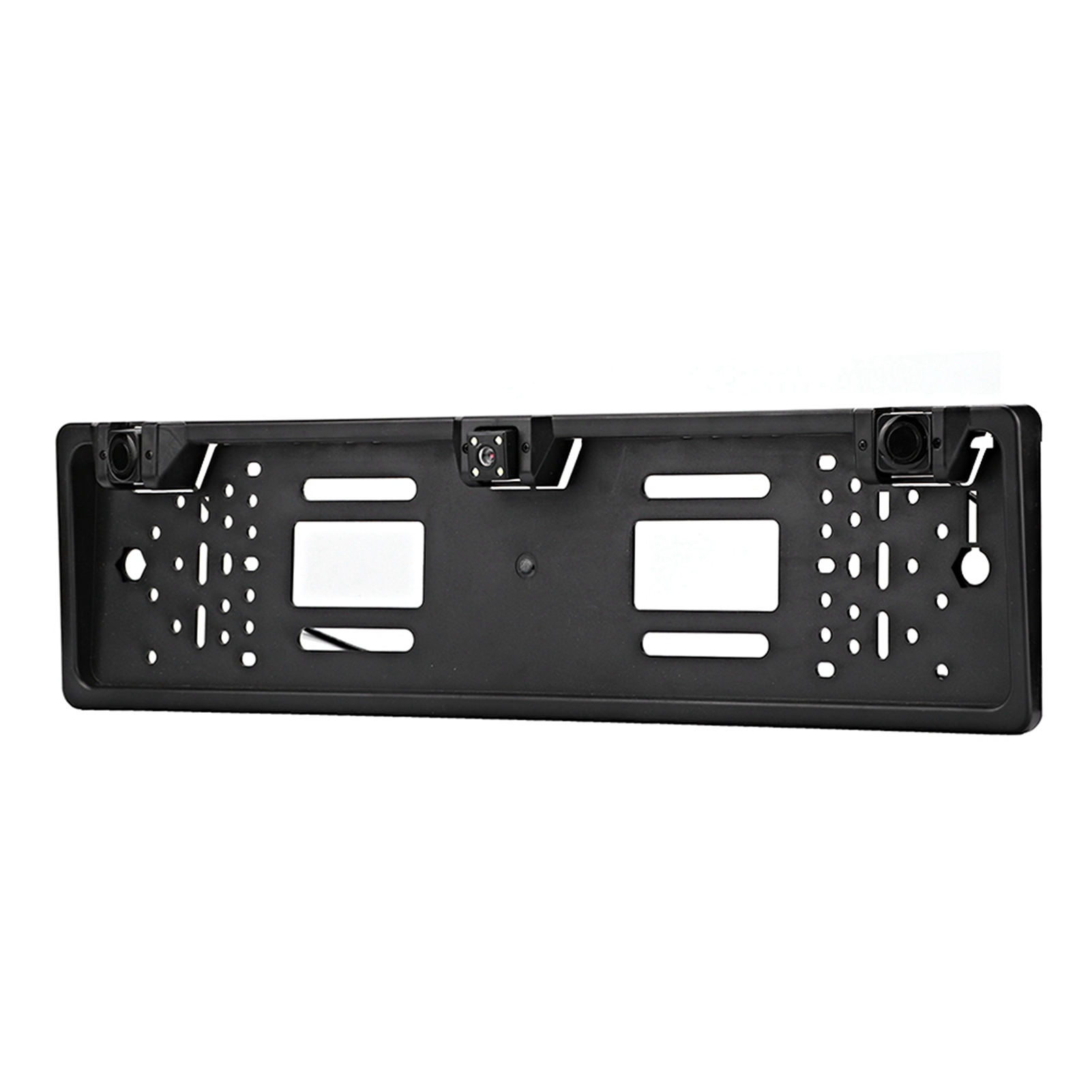 Europäisches Kennzeichen Mit 12-led-rückfahrkamera, Parksensoren Und Display, Universelles Autozubehör
