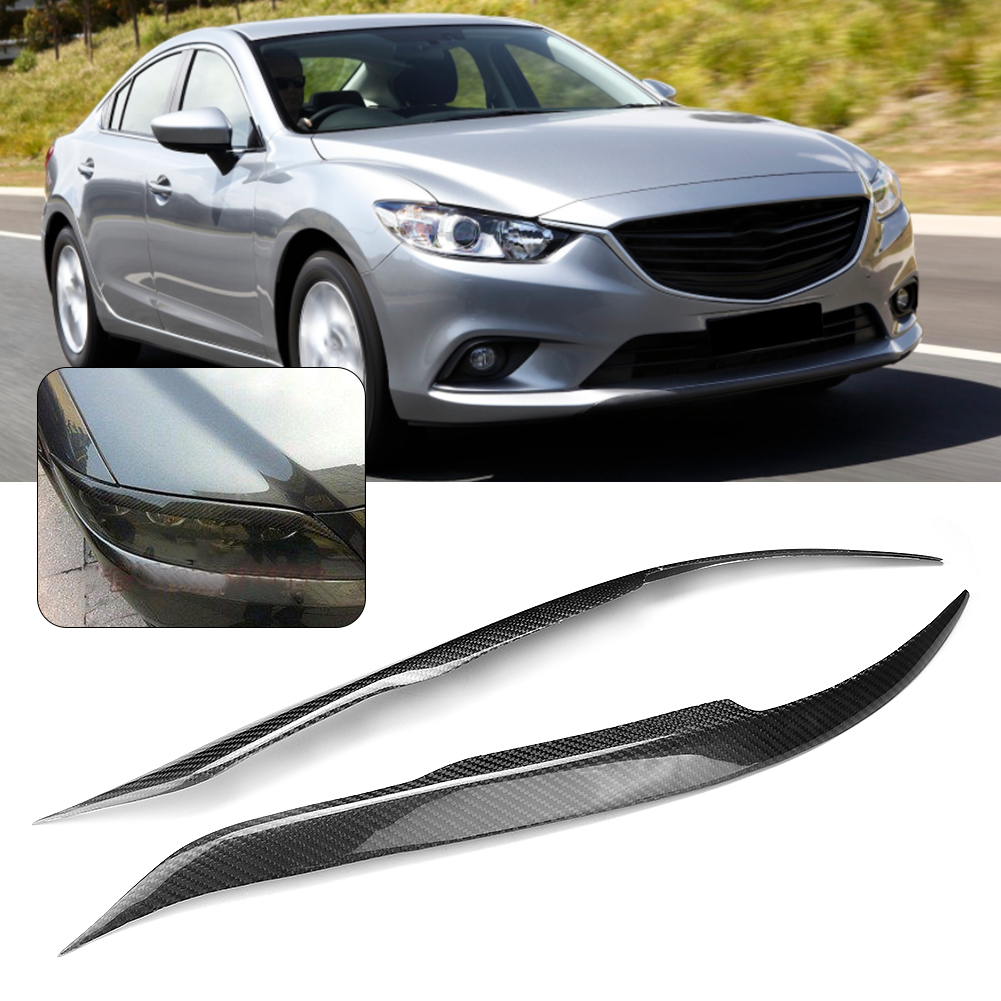 Scheinwerferblenden Aus Kohlefaser, Passend Für Mazda 6 (2003–2013)