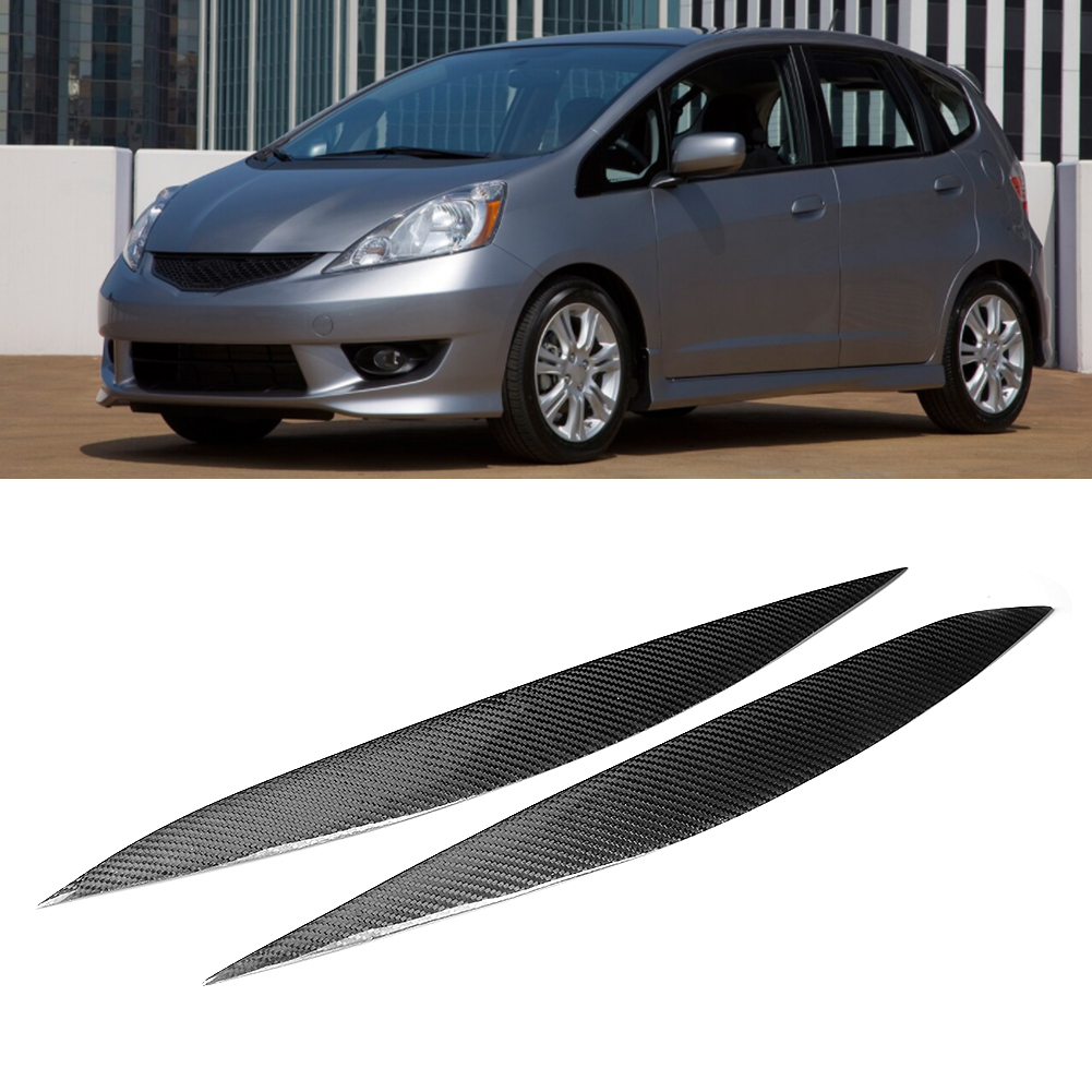 Scheinwerferblenden Aus Kohlefaser, Passend Für Honda Fit 2009-2011