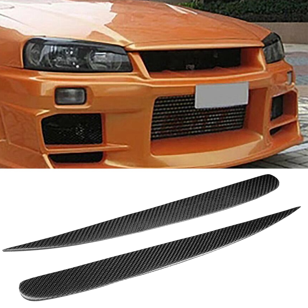 2x Scheinwerferblenden Aus Kohlefaser Für Honda S2000 Ap1 Ap2 Sport 2000-2009, Scheinwerferblenden Im Rennsport-stil