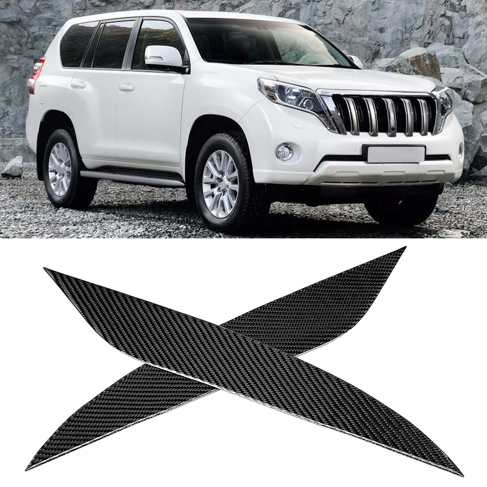 2 Stück Scheinwerfer-abdeckungsaufkleber Für Linkslenker, Passend Für Toyota Land Cruiser 14-17
