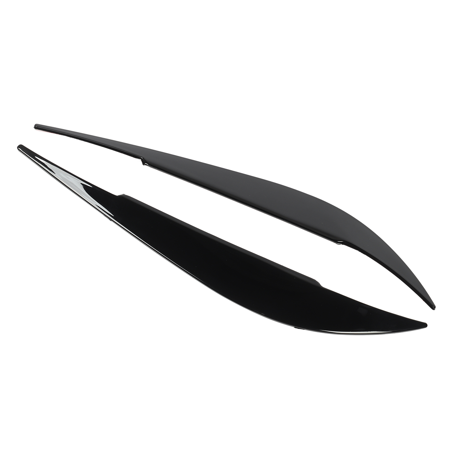 Paar Robuste Und Elegante, Uv-geschützte, Einfarbige Scheinwerferabdeckungen Für Bmw 4er F32 F33 F36, Glänzend Schwarz, Zierkappen