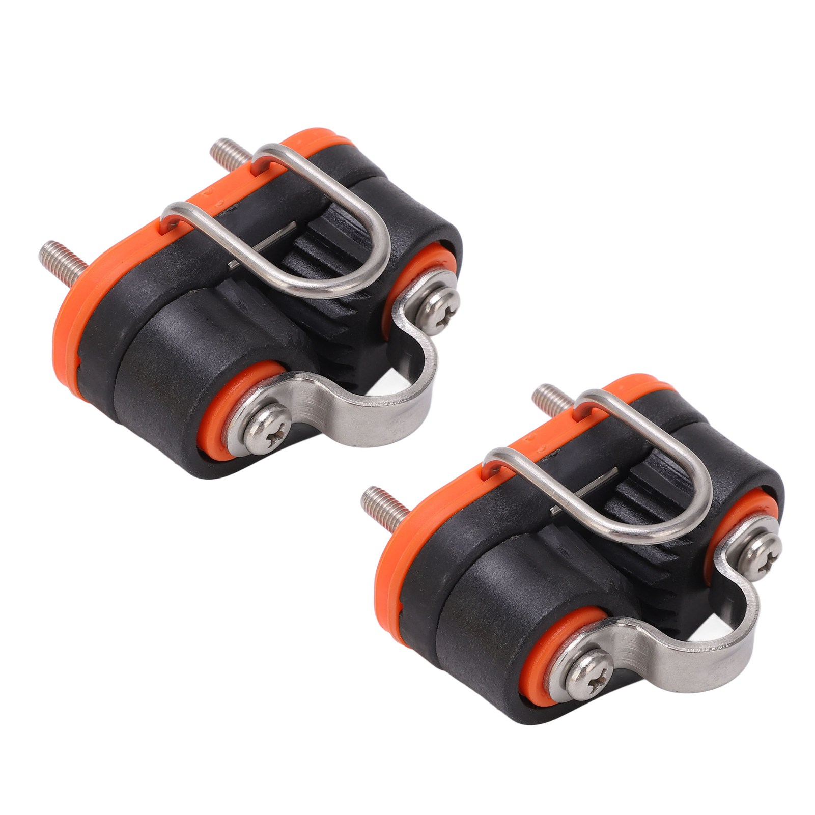 Seilstopper Für Segelboote Und Kajaks, Schnelllaufrolle Aus Edelstahl, Umlenkrolle Für 3-12 Mm Seil, Robuste Bootsarmatur.