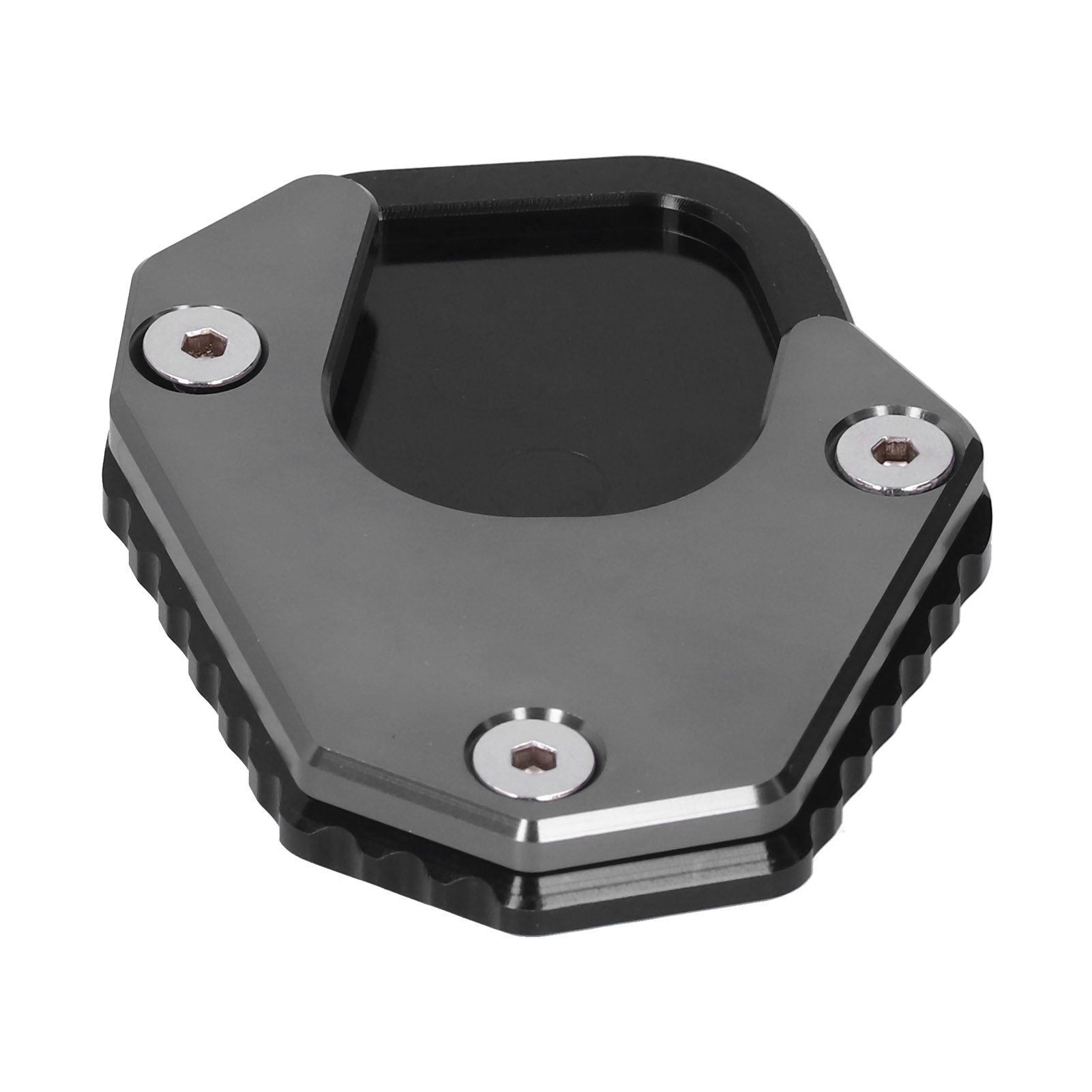 Rutschfeste Halterung Für Seitenständer, Fußverlängerung, Kompatibel Mit Honda Crf250 Rally/crf250l 2017-2020, Farbe Titan, Stabile Befestigung.