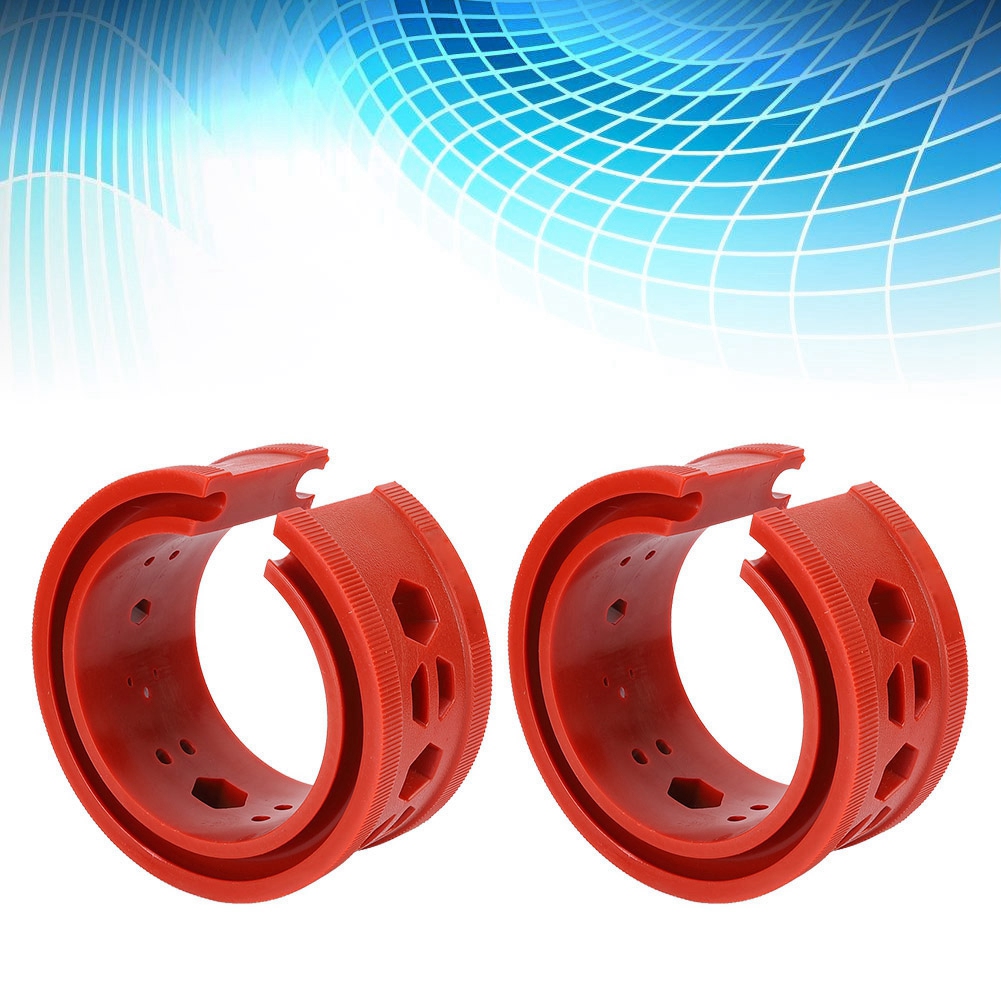2 Stück/set Sebs Rote Stoßdämpfer Federbeine Kleber Puffer Federn Auto Wartungswerkzeug (c)
