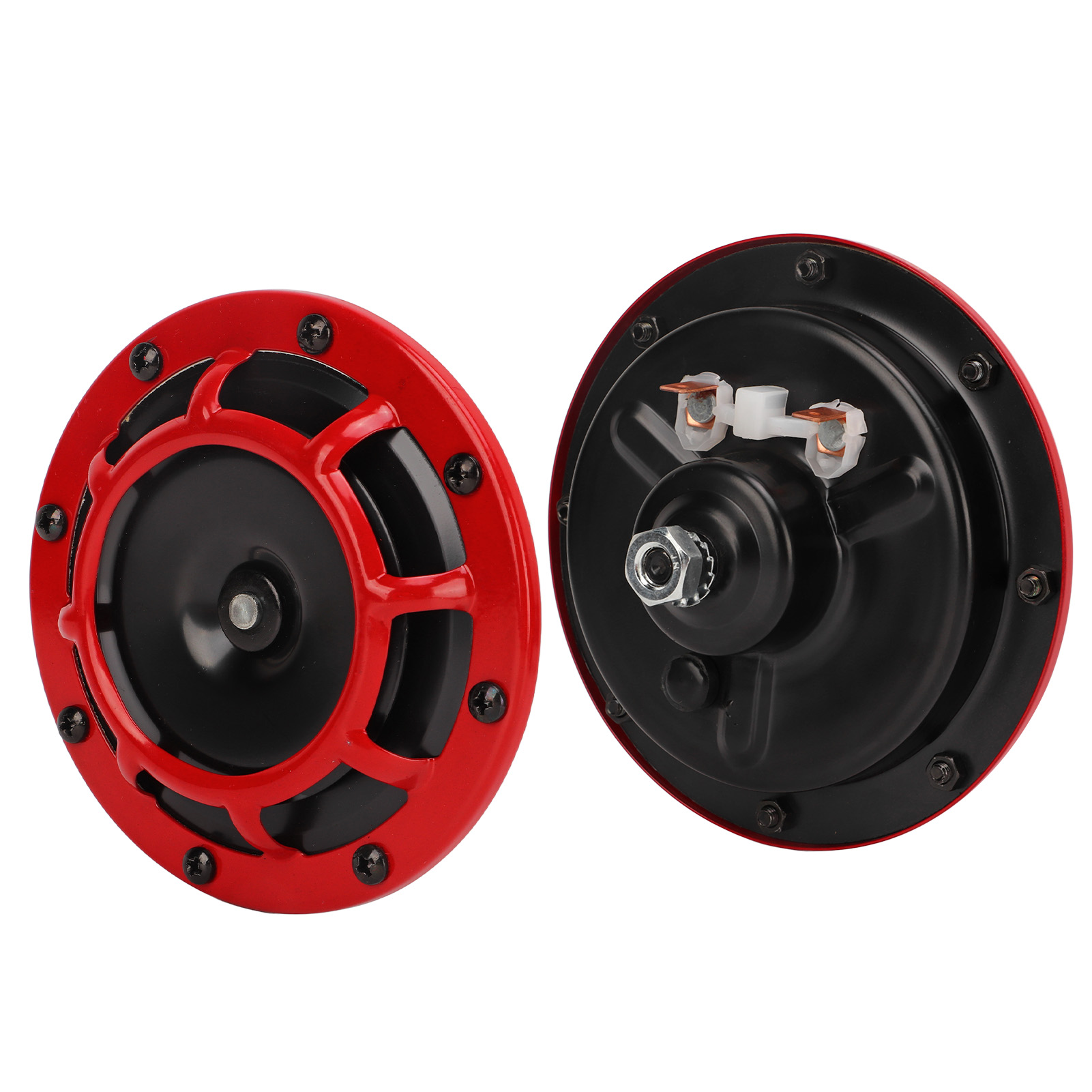 12v 115db Druckluft-hornset - Universelles Doppelhorn Für Lkws, Wohnmobile, Motorräder, Utvs, Atvs