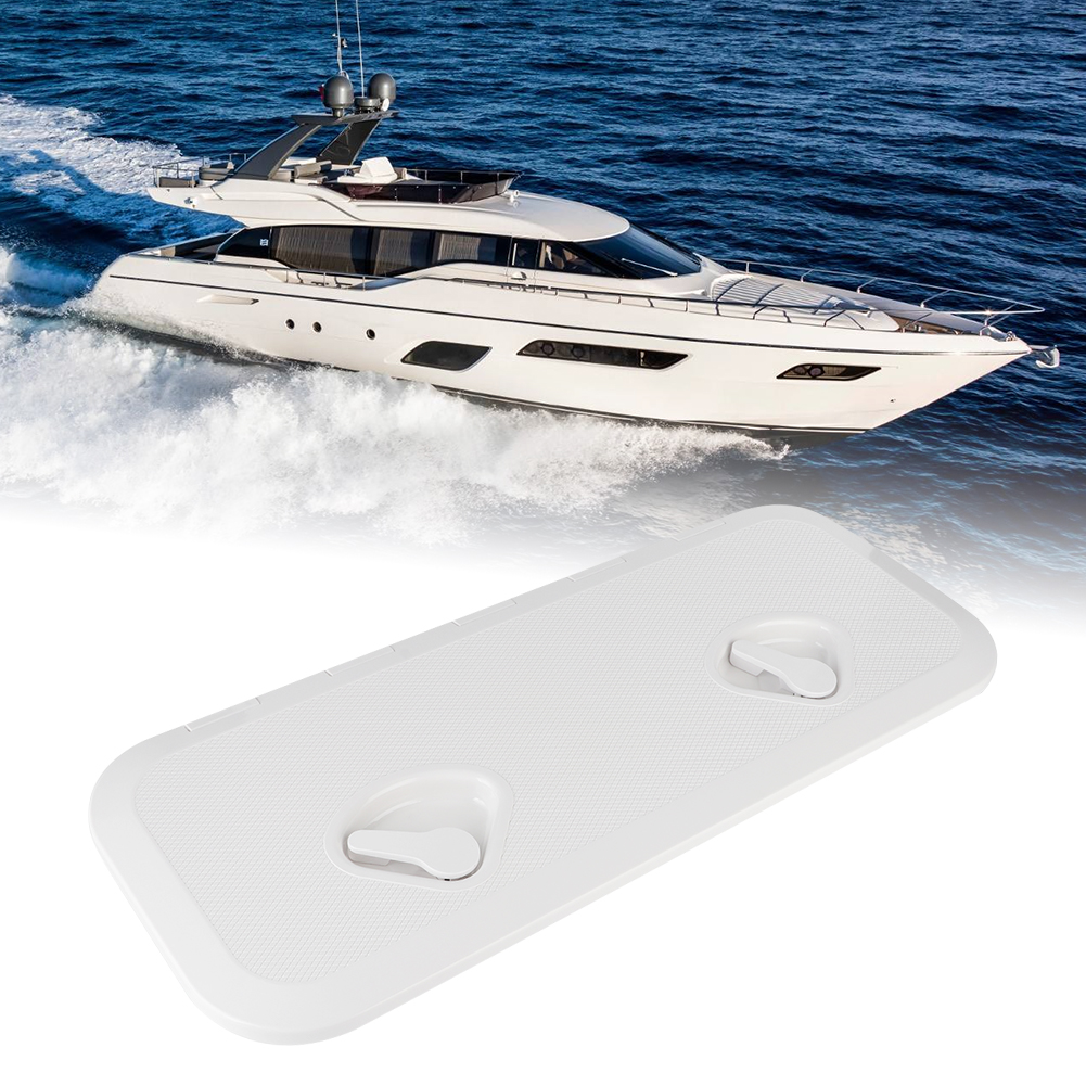 Quadratische Inspektionsabdeckung Für Deckzugang, Doppelgriff, Uv-beständig, Re-243-607, Marine-boots- Und Yachtteile