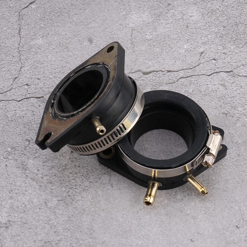 2 Vergaseransaugkrümmer-adapterdichtungen Für Yamaha Virago 750 Xv750 (1981–1983), Gummidichtung, Austauschsatz