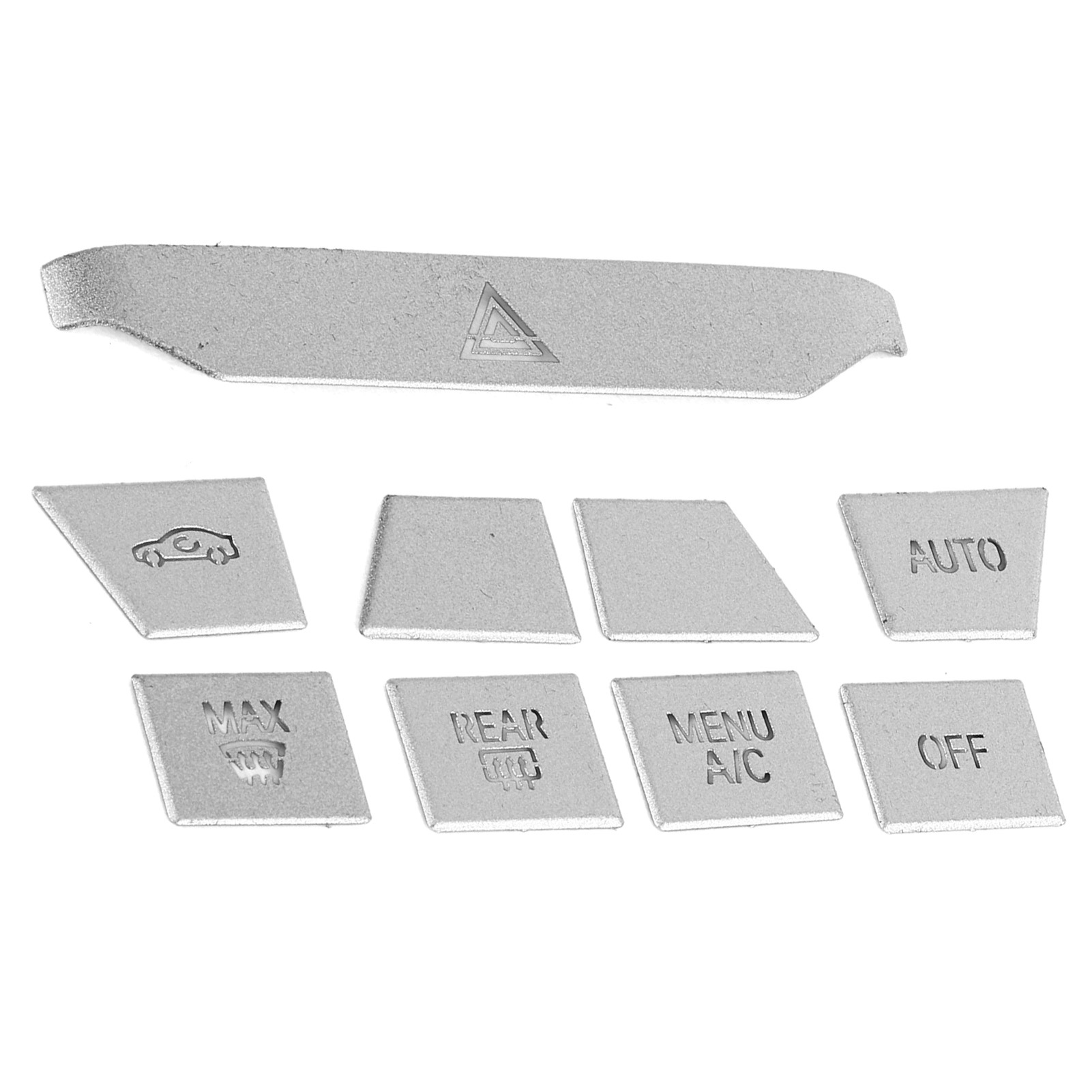 Satz Von 9 Klimatisierungsmodus-tasten Aus Aluminiumlegierung, Kompatibel Mit 3er-reihe G20 G28 G21 2019-2020, Elegante Innenausstattung.