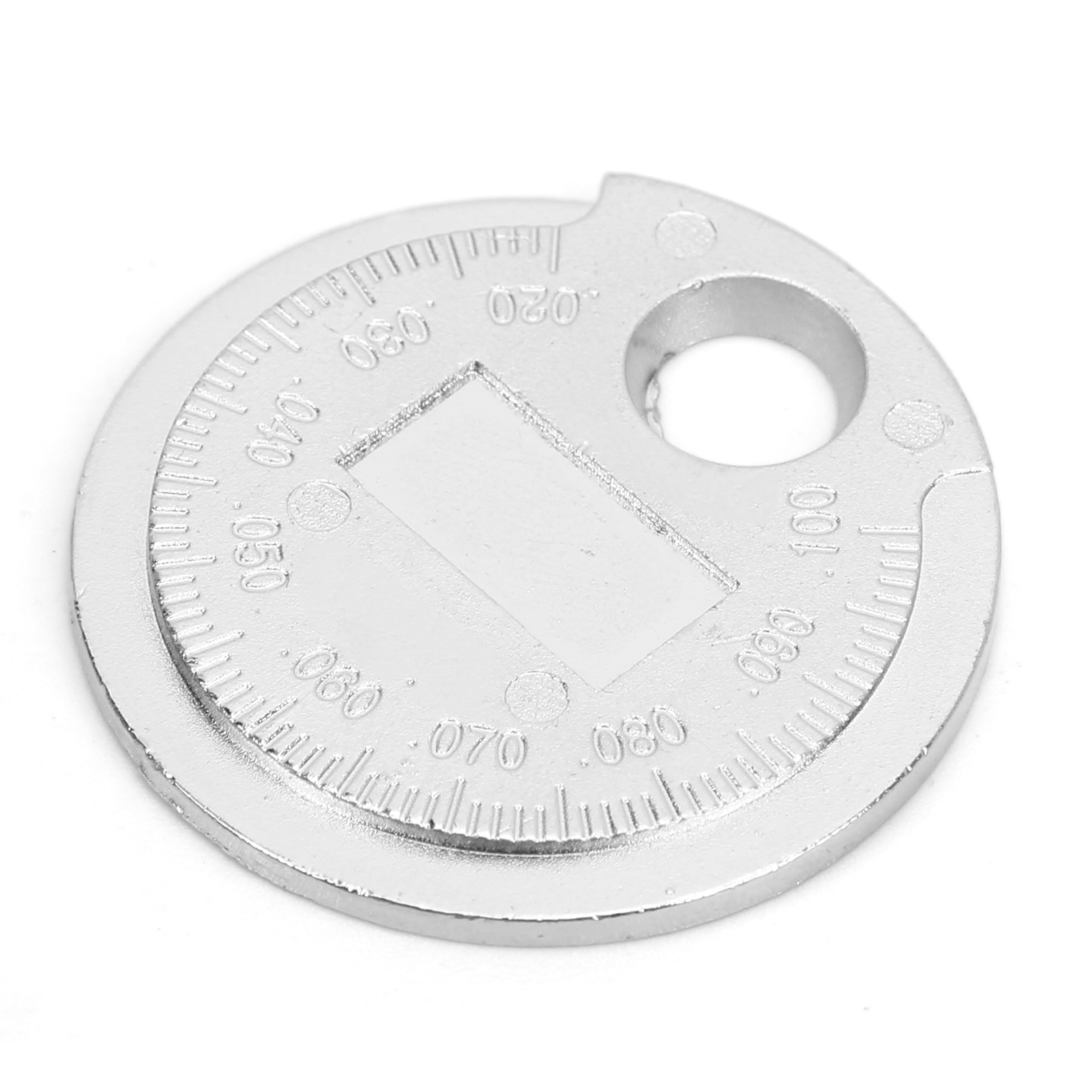 Zündkerzenabstandslehre, Kfz-werkzeug, 0,6–2,4 Mm (0,02–0,1 Zoll), Edelstahl, Ersatzteil, Wartung Und Reparatur
