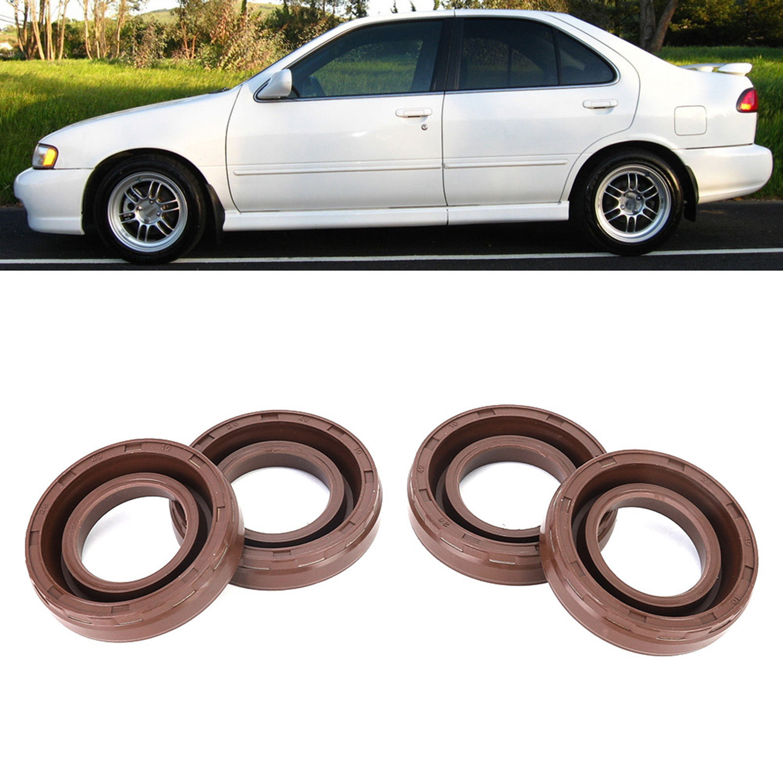 4-teiliger Zündkerzenrohrdichtungssatz 13276‑53y0a Passend Für Nissan 200sx 1995‑1998
