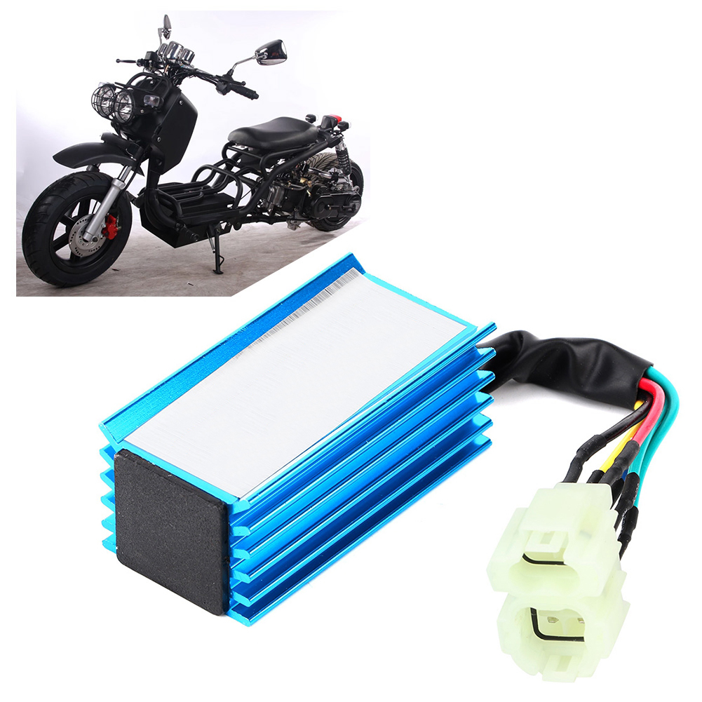 Gy6 6-pin Rund-cdi-zündung Für 50ccm, 90ccm, 110ccm, 125ccm Und 150ccm 2-takt-roller-/motorradmotoren – Zündspulengehäuse