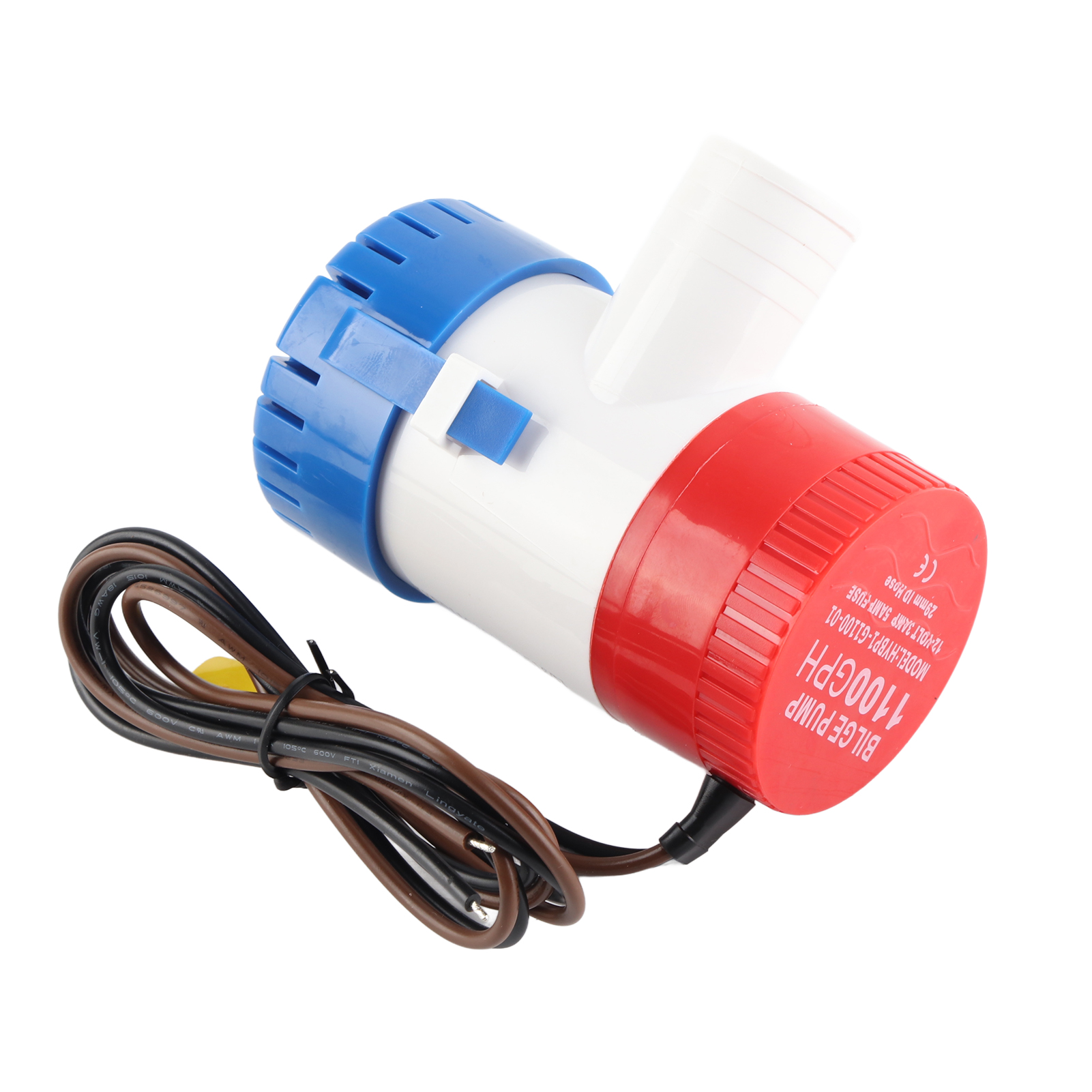 1100 Gph 12v Tauch-bilgenpumpe, Nichtautomatisch, Marine-bootswasserpumpe