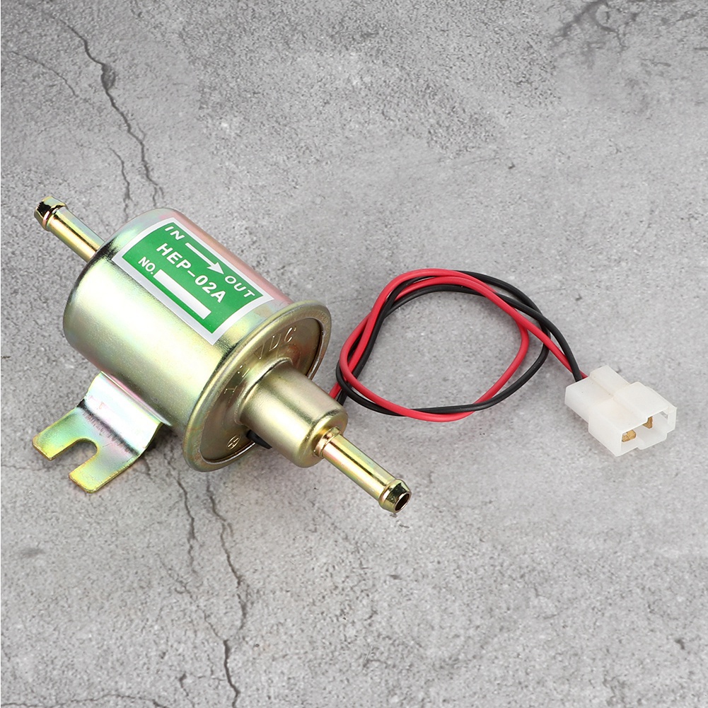 Universelle 12v Elektrische Kraftstoffpumpe, Niederdruck, Schraubmontage, Benzin Diesel Hep-02a, Direkter Ersatz, Zuverlässiger Durchfluss.