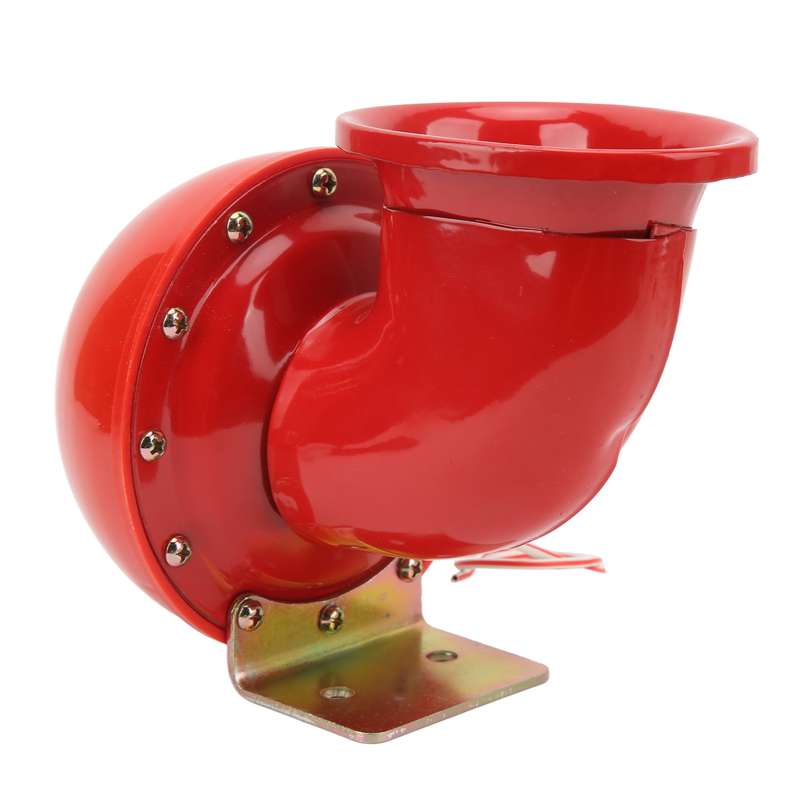 Retro-elektrohupe 12v 115db Rot Universalhupe Für Auto, Geländewagen, Boot, Lkw
