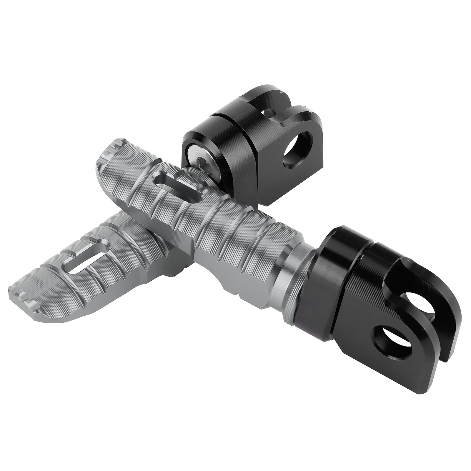 Paar Vordere Fußrasten Aus Aluminiumlegierung, Passend Für Kawasaki Ninja Z125 Pro Z250/sl Z400 Z900titanium
