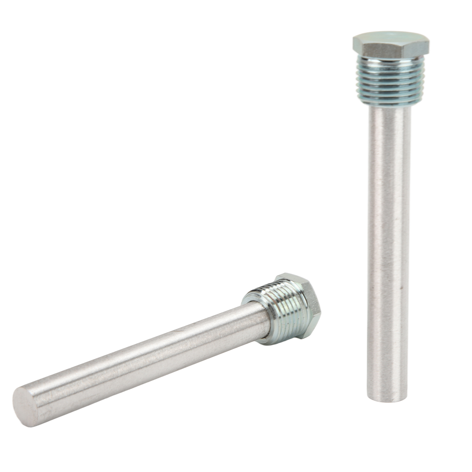 2 Robuste Und Zuverlässige Magnesiumanodenstäbe, 1/2 Zoll Npt-gewinde, Blaue Zinkkappe, Für Warmwasserbereiter In Wohnmobilen Und Wohnwagen