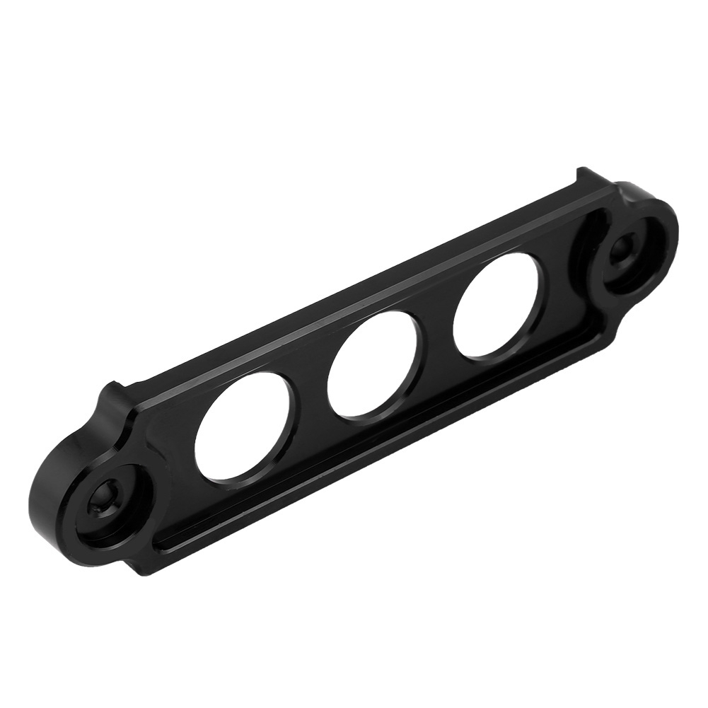 Batteriehalterungssatz Aus Schwarz Eloxiertem Aluminium Für Honda Civic / Crx 1988–2000 – Halteklammer Mit Verriegelungsmechanismus