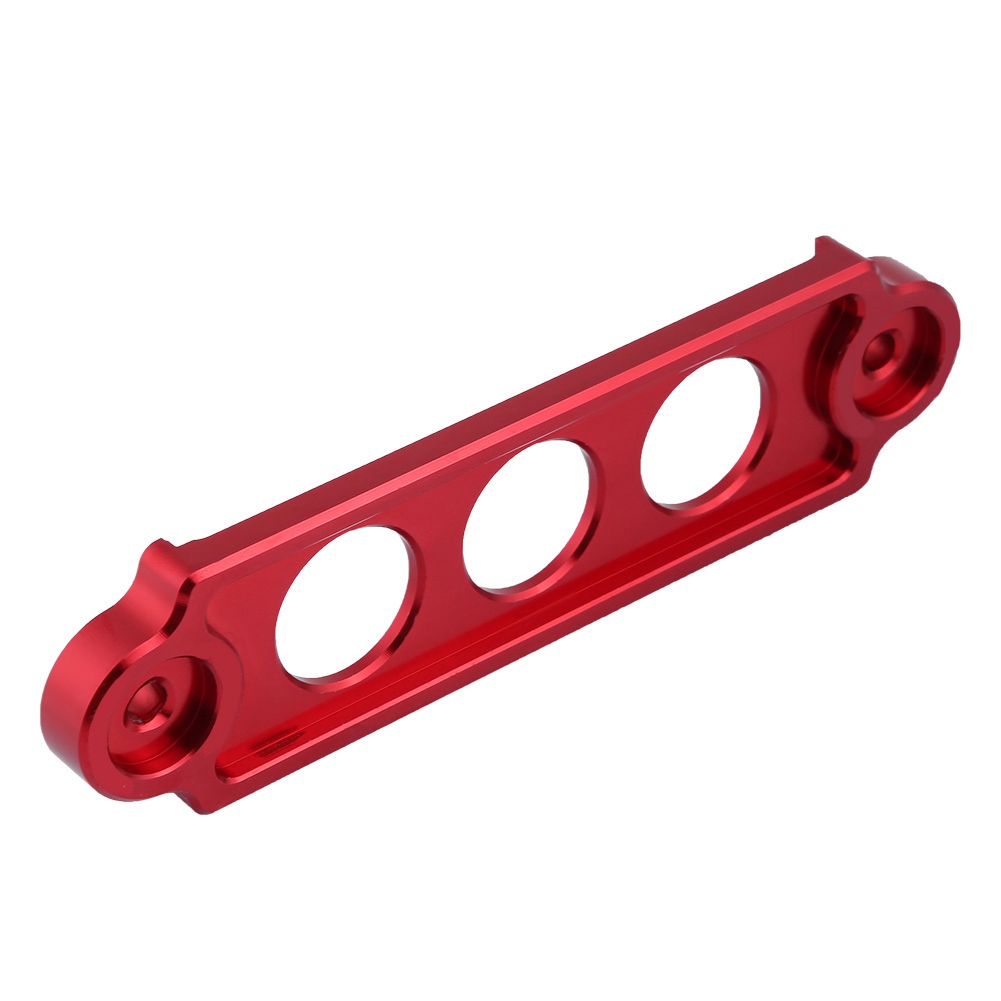 Rot Eloxiertes Rennbatterie-befestigungsband Für Honda Civic / Crx 1988-2000, Aluminium-verriegelungshalterung