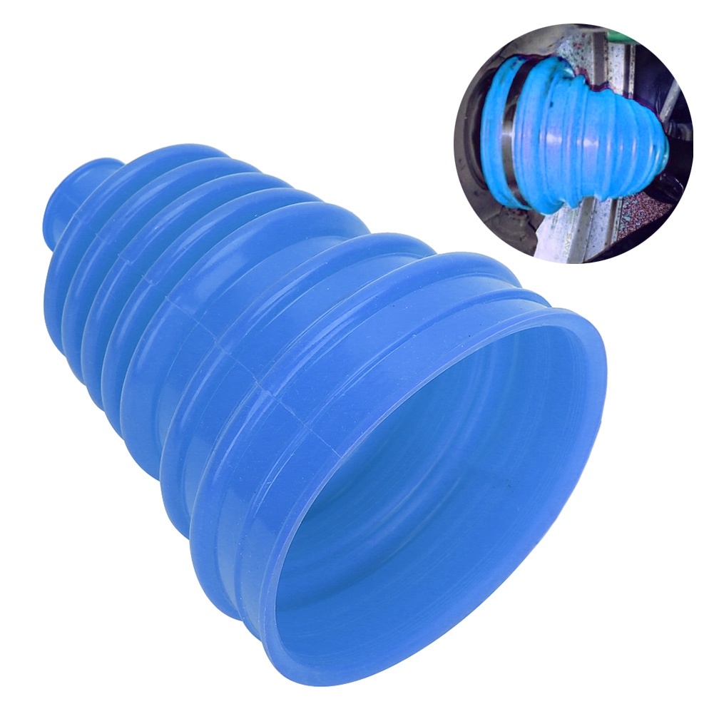 Universeller Silikon-cv-gelenkmanschetten-staubschutz Mit Kugelkopf-rundklemmsatz, Blau