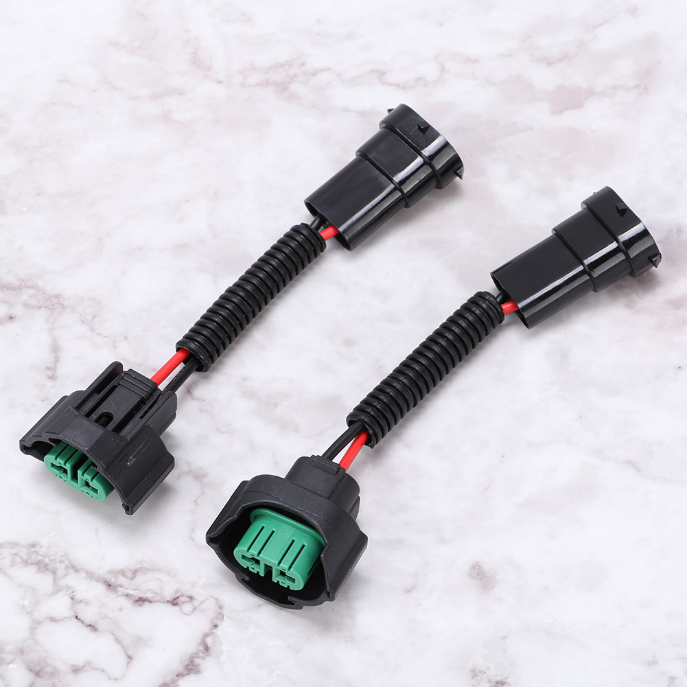 2 H11-sockeladapter, Lampenstecker, Stecker, Buchse, Kabelbaumhalter, Scheinwerferstecker