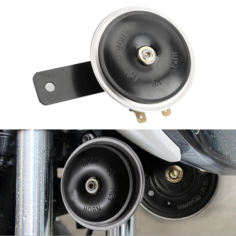 12v 3 Zoll Universalhupe 110db Ultrastarke Wasserdichte Metallhupe Für Auto, Lkw Und Motorrad