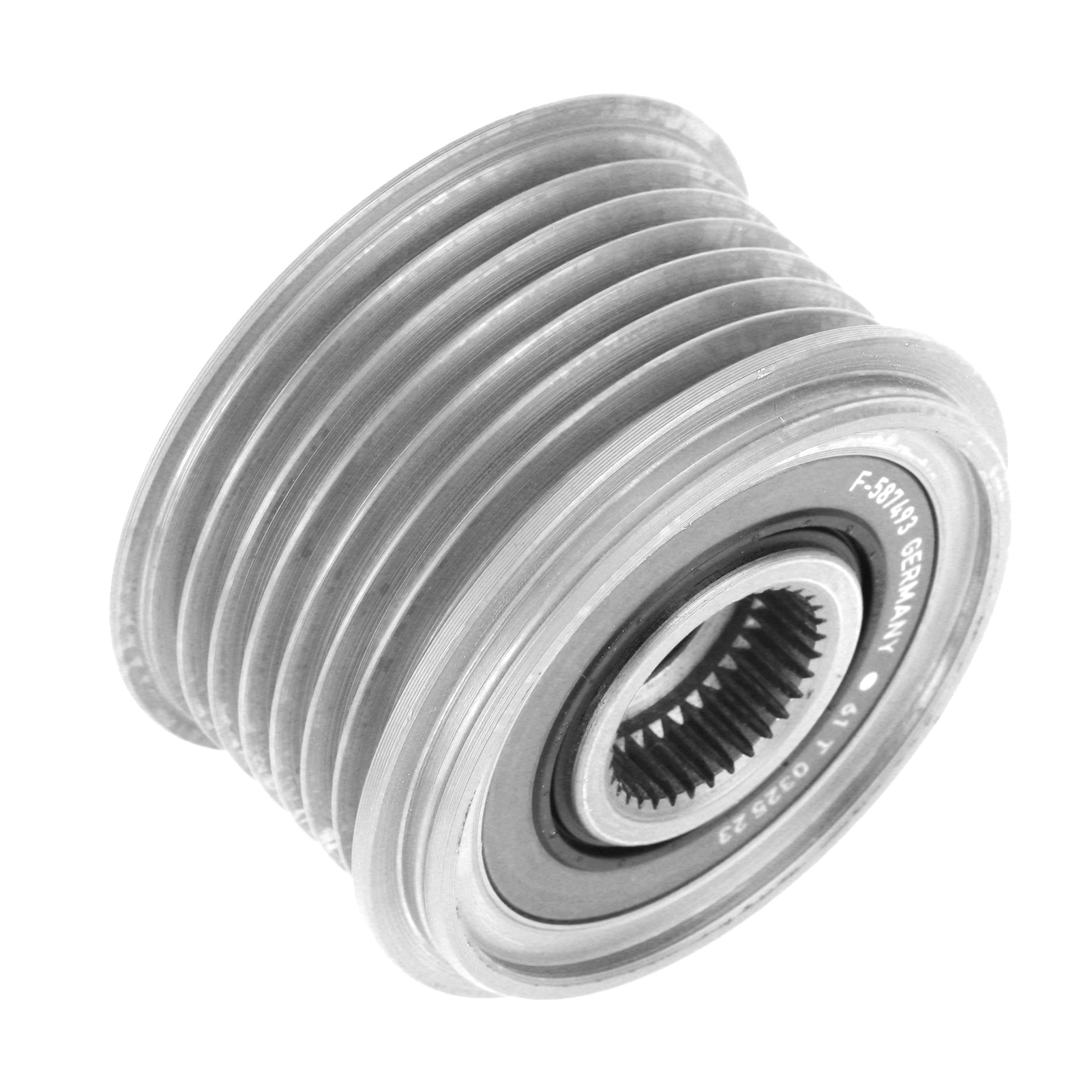Lichtmaschinenriemenscheibe Mit Freilauf F-587493, Passend Für Nissan Pathfinder, Qashqai, Np300 Navara, Direkter Ersatz, Neuteil Für Das Ladesystem.