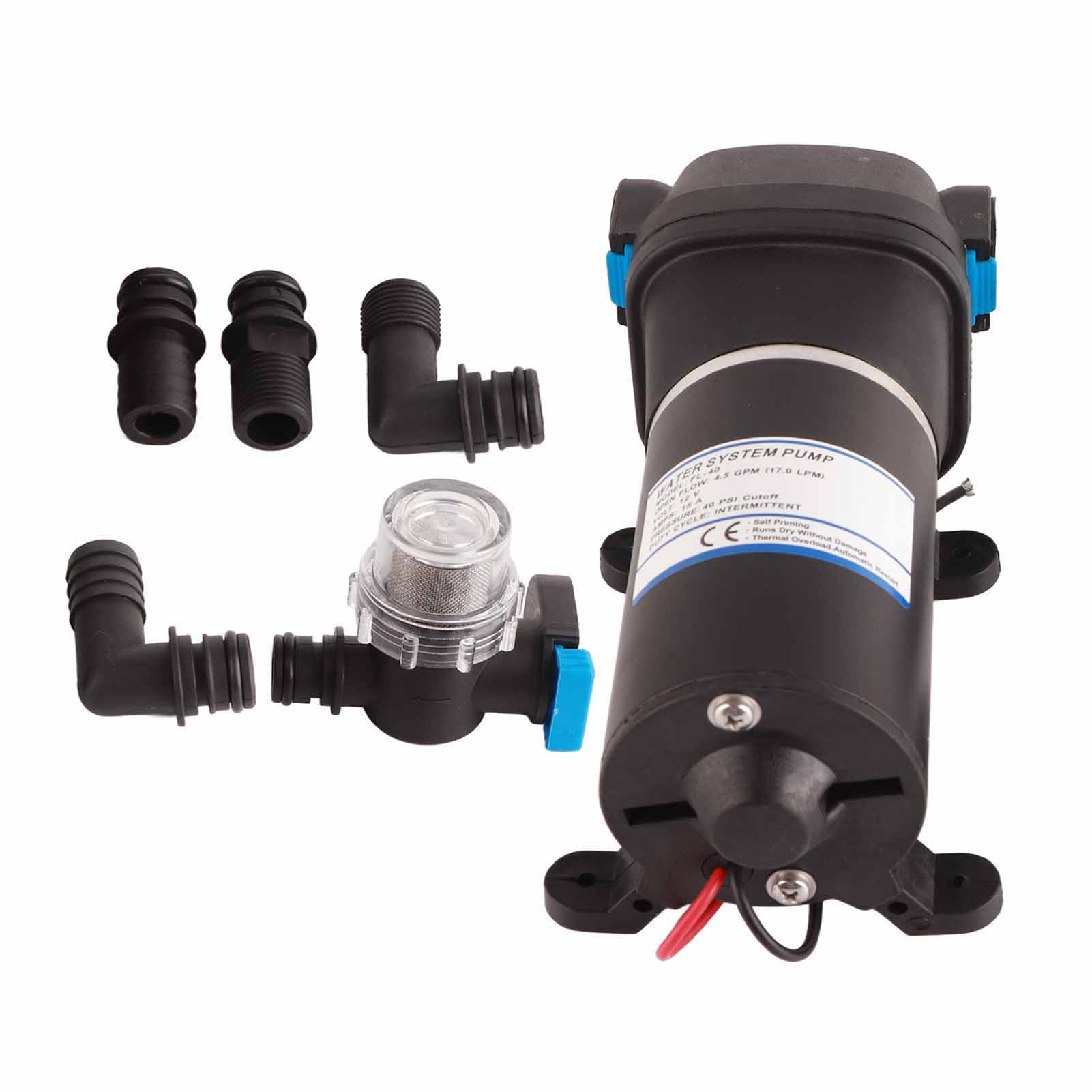 12-v-membran-selbstansaugpumpe Mit Automatischem Druckschalter